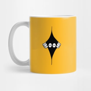 Peeking out Mug